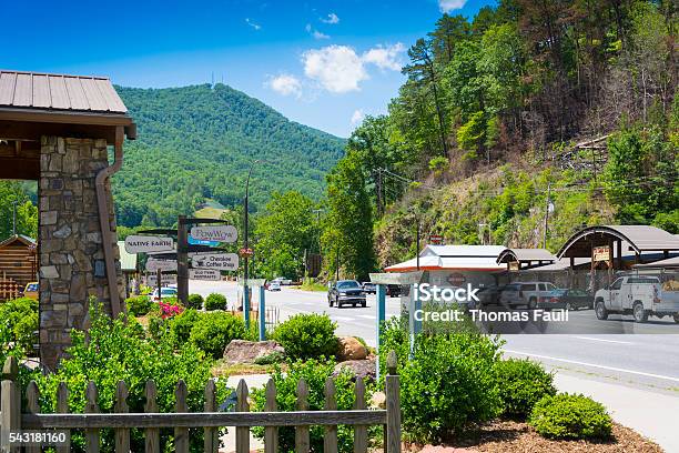 Cherokee Street View Stock Photo - Download Image Now - Cherokee Culture, North Carolina - US State, Indigenous Peoples of the Americas