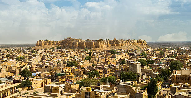 istock Cityscape, Jaisalmer, Rajasthan, India 543181572