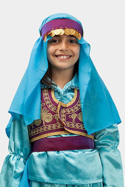 istock Folkloric girl smiling 543181790