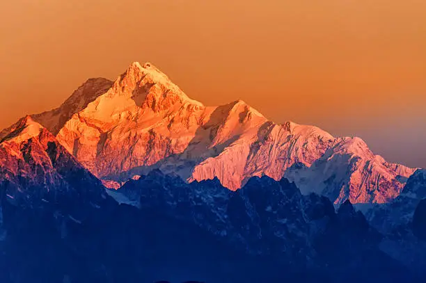 Photo of Sunrise on Mount Kanchenjugha, at Dawn, Sikkim