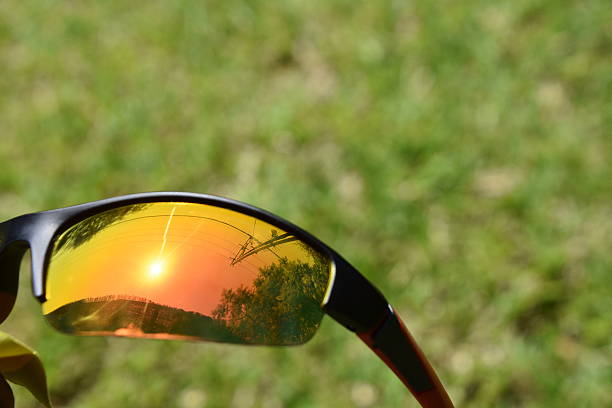 istock Solar energy is reflected in sunglasses 543185696