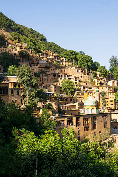 istock Masouleh, Iranian village on the Rooftops 543188742