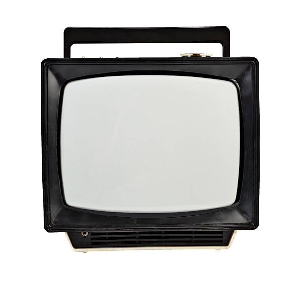 istock Vintage analog portable TV 543190860