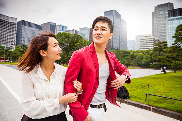 istock Couple enjoying time together in Tokyo - Japan 543192564