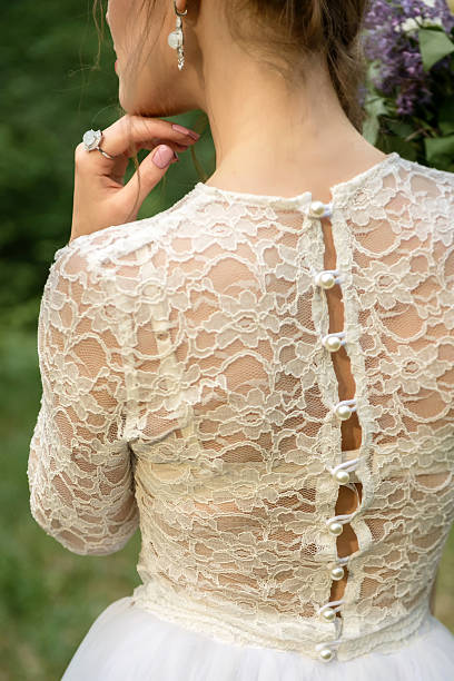 istock The back of the bride 543192992