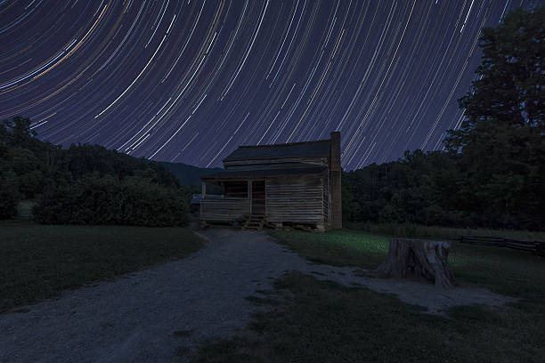istock Star Trails at Cades Cove 543194170