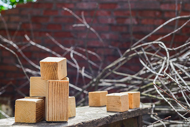istock rustic concepts, homemade wooden cubes 543199826