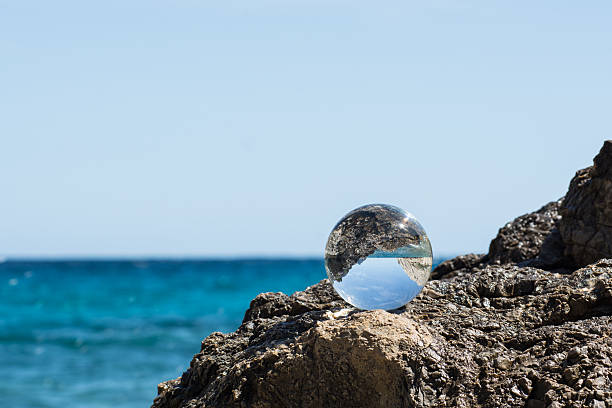 istock Glassball  at Mediterranean  Sea 543201980
