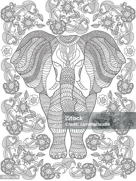 Coloring Page Stock Illustration - Download Image Now - Activity, Animal, Book