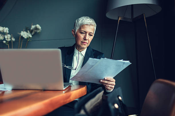 istock Mature Businesswoman In Her Office. 543211150