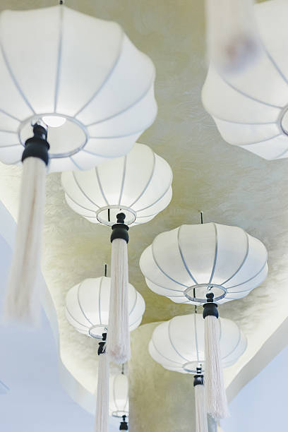 istock White Chinese paper lanterns 543212552