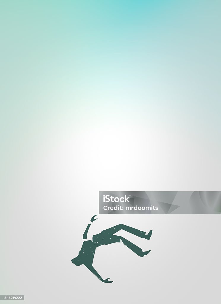 Falling Men Graphics Man Falling Design Stock Photo - Download Image Now - Falling, People ...