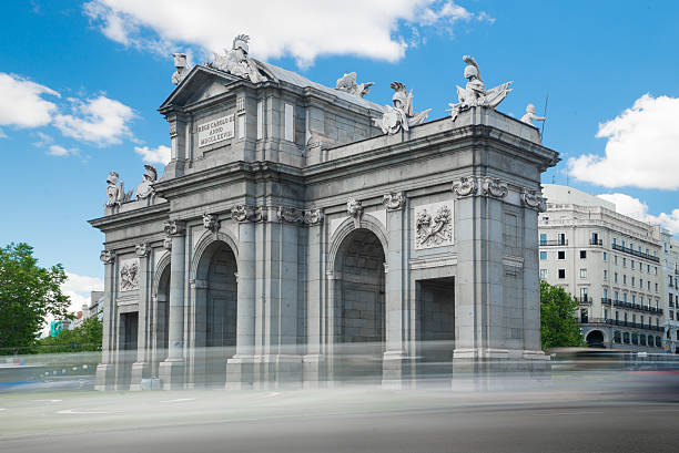 La Puerta de Alcalá -Spain-Madrid - foto de stock