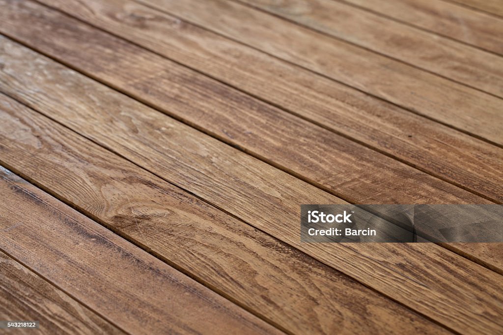 Empty wooden table Wood - Material Stock Photo