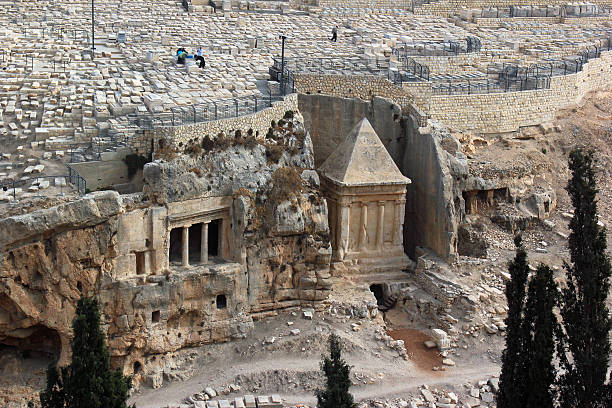 istock Tombs in Kidron Valley, Jerusalem, Israel 543220806
