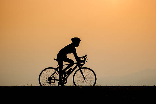istock man riding on a trail with his bike. 543316462