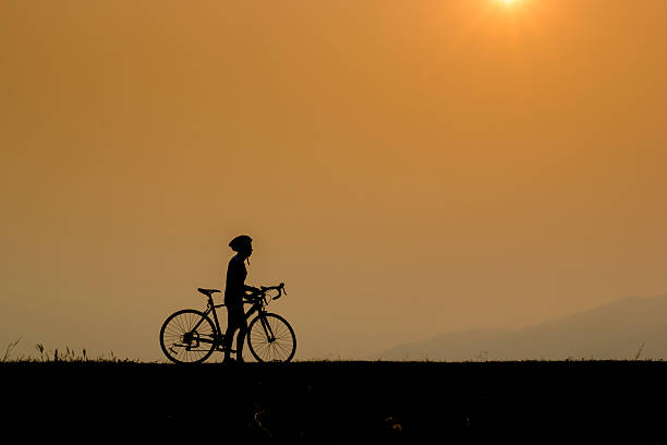 istock man riding on a trail with his bike. 543316490
