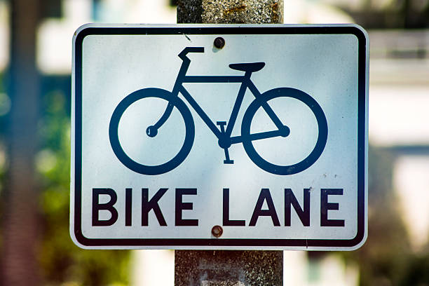 istock Bike lane 543317020