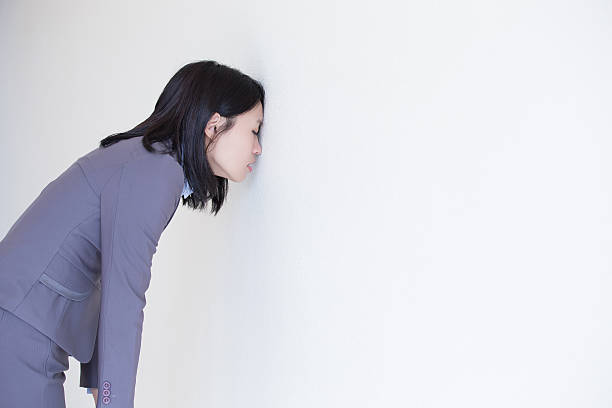 istock Unhappy thinking business woman 543319474