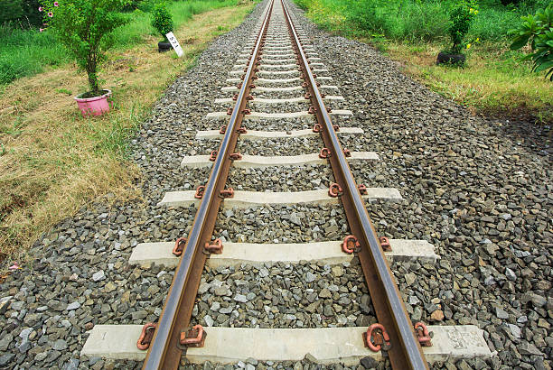 istock The railway in the sunny day. 543322224