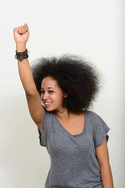 istock Happy African woman 543327248