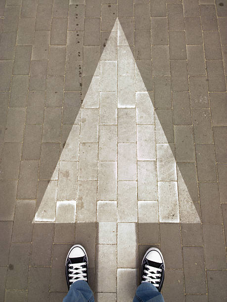istock Foot of the arrow. 543330358