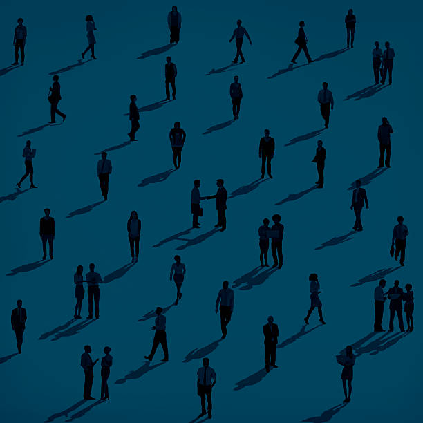 istock Business People Silhouette Group Corporate Concept 543333074