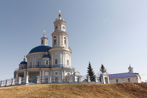 Church of the Kazan icon of the Mother of God , founded at the end of the 18th century, Thelma ,Irkutsk region, Russia