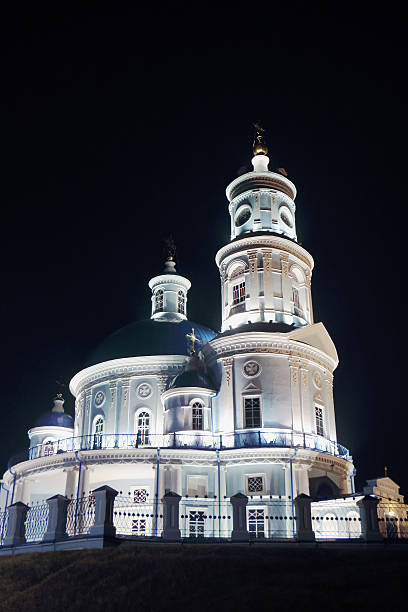 igreja o ícone kazan da mãe de deus, rússia - siberia russia russian orthodox orthodox church - fotografias e filmes do acervo