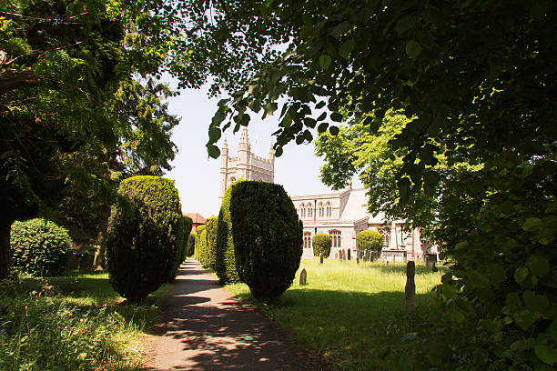 BEACONSFIELD, ENGLAND JUNE 2016: Historic St Mary and All Saints church