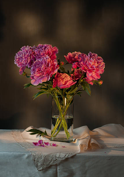 istock Bouquet of peonies 543335230
