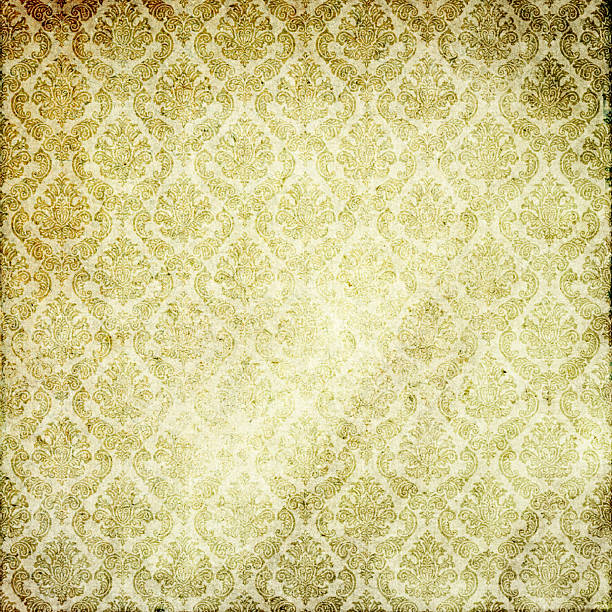 istock Old dirty paper background with vintage patterns. 543338094