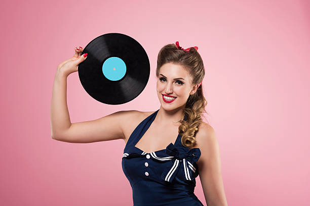 istock Big fan of retro music 543340282