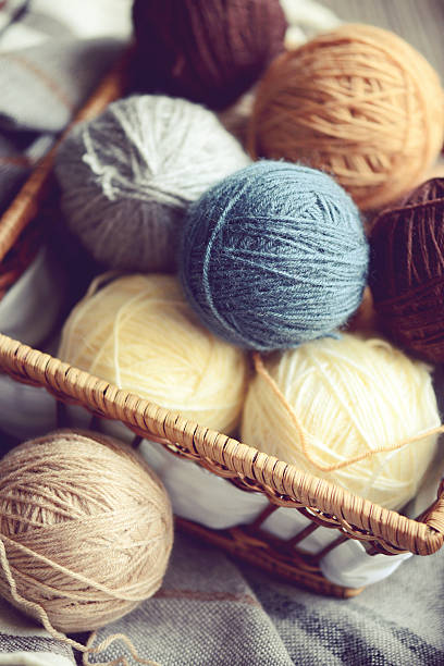 istock balls of wool in a basket 543340758