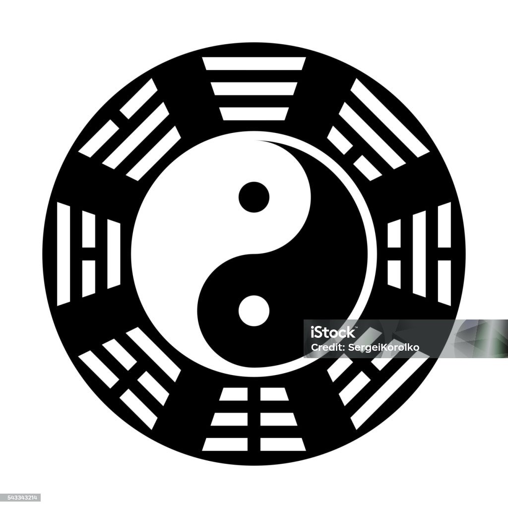 Biểu Tượng Âm Dương Biểu Tượng Âm Dương Hiện Đại Hình minh họa Sẵn ...