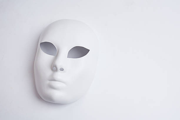 istock white venetian mask on a white background 543346668