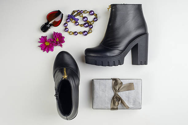 istock Women's colorful accessories and cosmetics 543346892