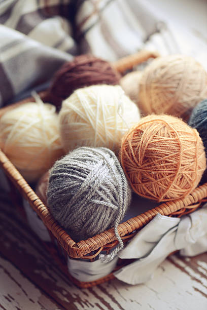 istock balls of wool in a basket 543351876