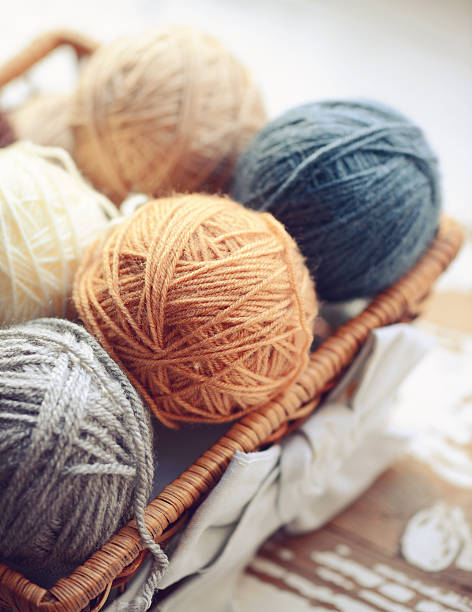 istock balls of wool in a basket 543353390