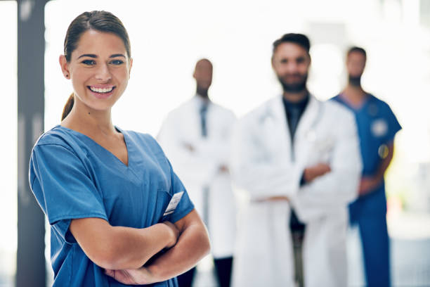 istock Working together to make sure you get better 543354086