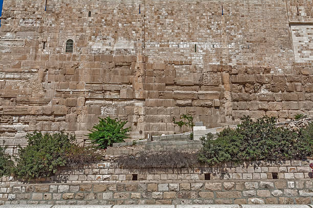 strade di gerusalemme. - islam middle eastern ethnicity history haram foto e immagini stock