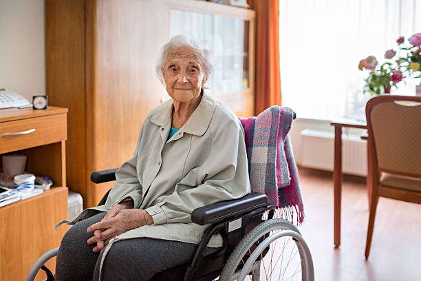 istock Senior woman portrait 543355170