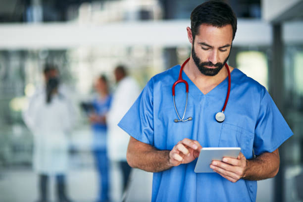 istock Medical research for a doctor on the move 543355280