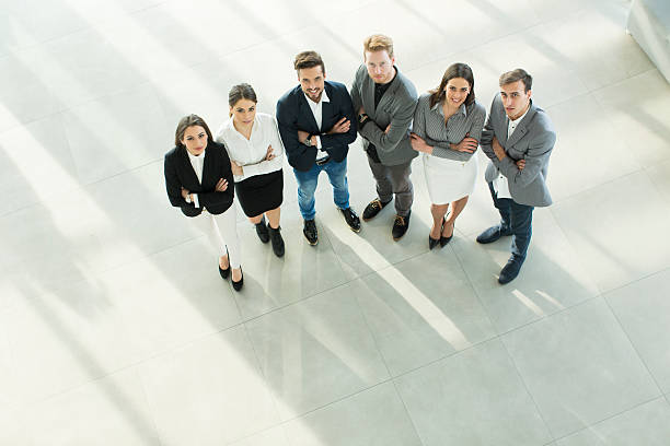 istock Young people in the office photographed from above 543357926