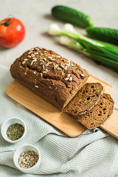 istock homemade rye bread with sunflower seeds 543358130