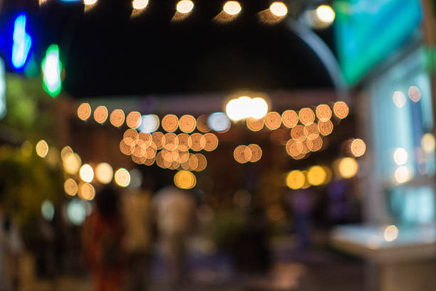 istock City night light blur bokeh , bokeh background. 543358212
