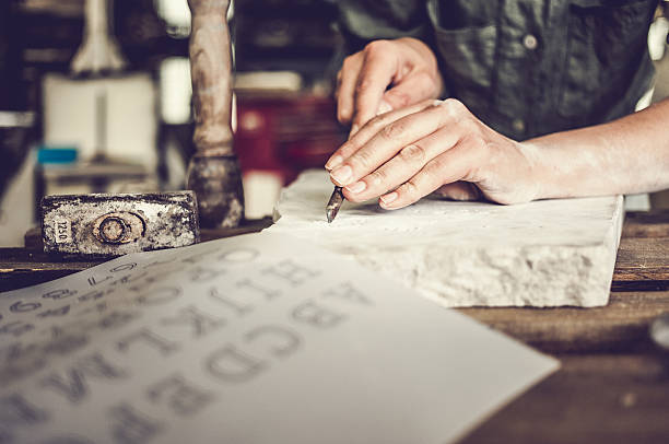 istock Stonecutter woman portrait 543360864