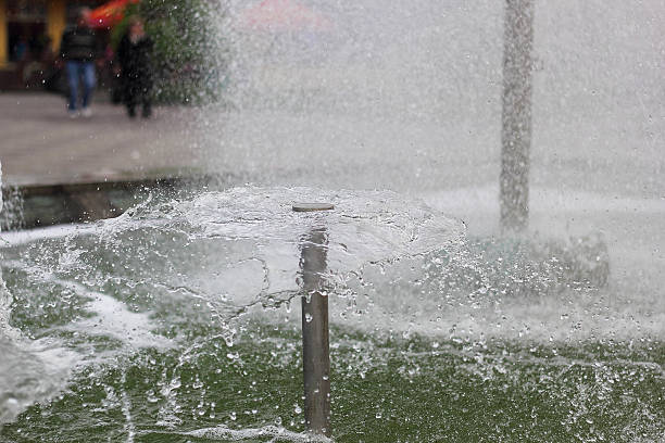 istock Streams of fountain, water 543443182