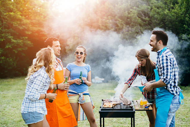 istock Friends having fun in nature 543443352