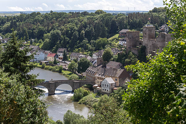 runkel historic city hessen germany